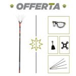 Abbacchiatore Elettrico a Batteria V34 0111 c/Asta Telescopica - JOLLY ITALIA