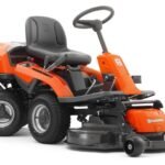 Trattorino Rider Husqvarna R 214T - Piatto di Taglio 103 cm Incluso